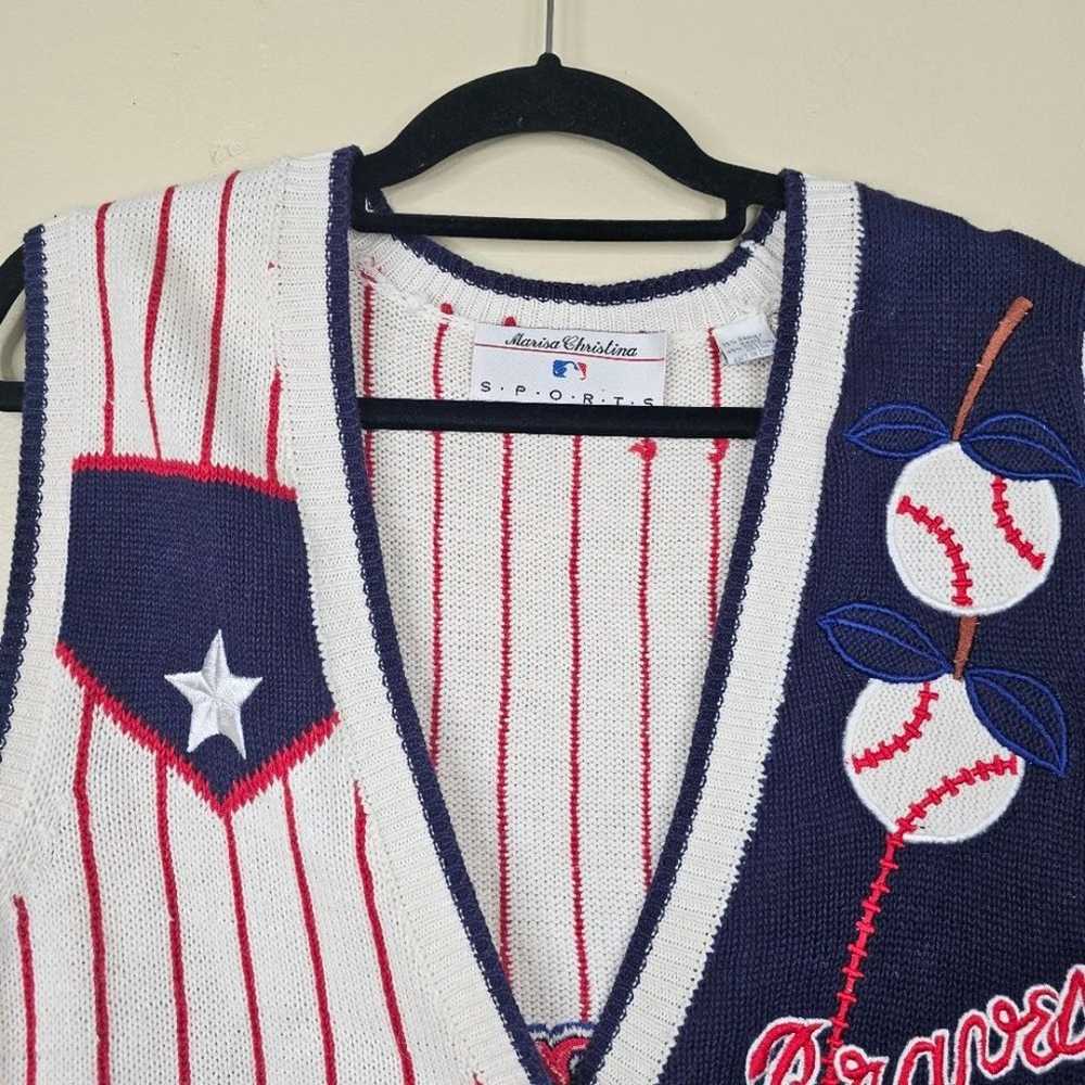 Marisa Christina sports vintage MLB Atlanta Brave… - image 4