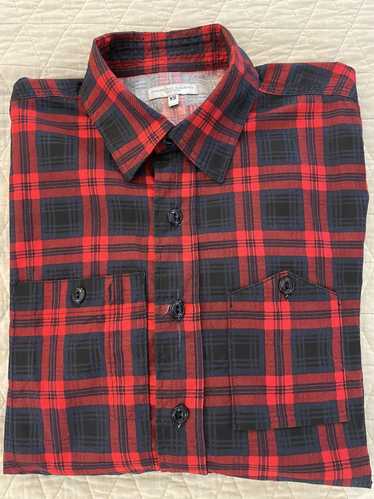 Engineered Garments Check Print Work Shirt