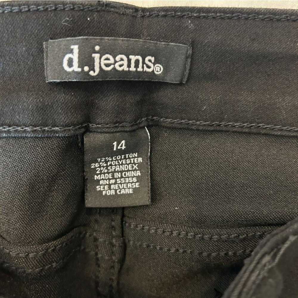 d. jeans Women's Black Capri Jeans Stretchable Si… - image 4