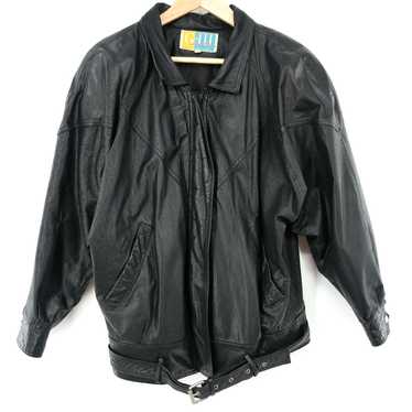 G Iii × Leather Jacket × Vintage Vintage G-III Lea