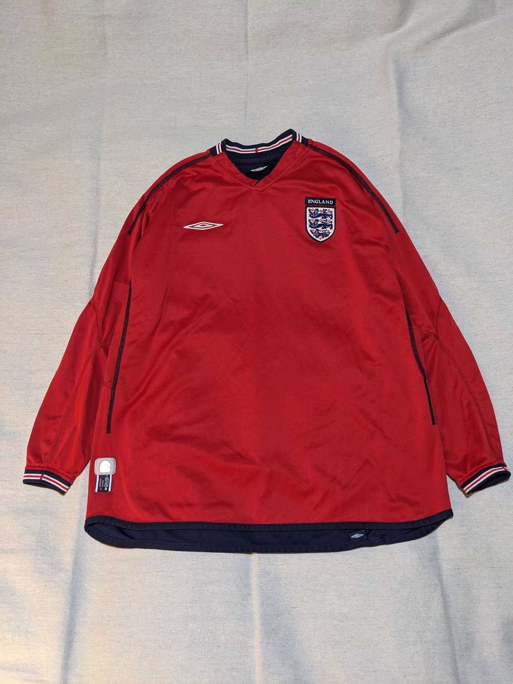 Umbro × Vintage Reversible Umbro England Practice… - image 12