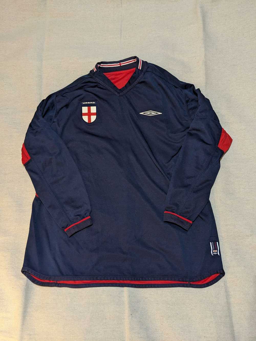 Umbro × Vintage Reversible Umbro England Practice… - image 6