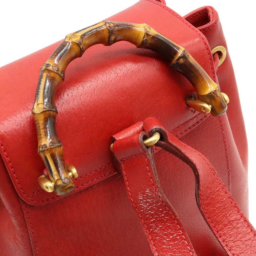 Gucci GUCCI Bamboo Rucksack Backpack Shoulder Bag… - image 4