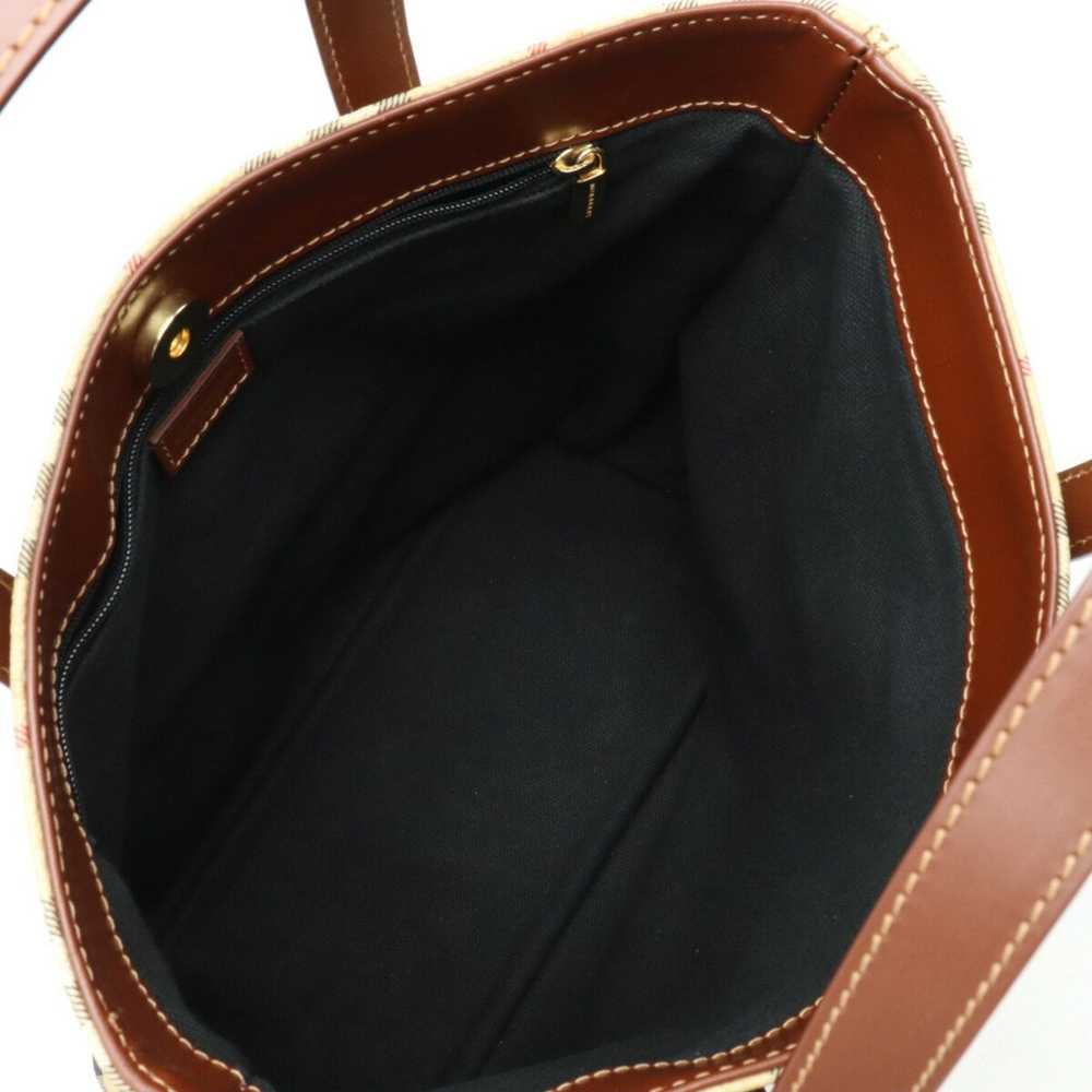 Burberry BURBERRY Nova Check Pattern Handbag Tote… - image 5