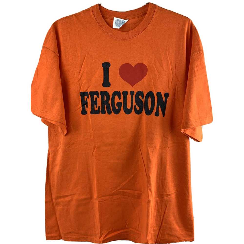 Delta I Love (Heart) Ferguson Orange T-Shirt Size… - image 1