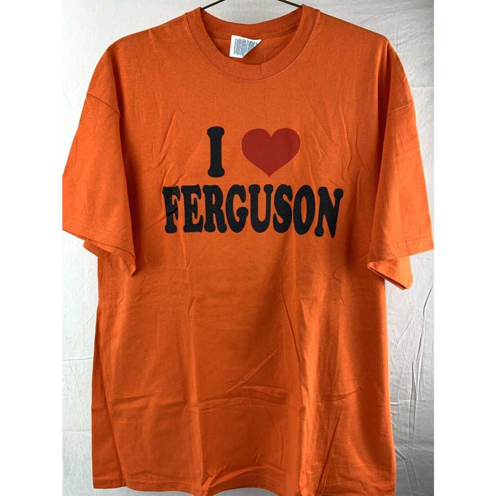 Delta I Love (Heart) Ferguson Orange T-Shirt Size… - image 2