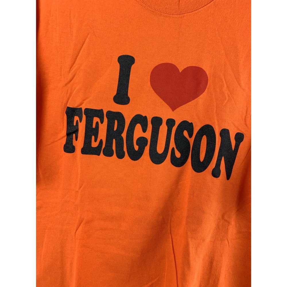 Delta I Love (Heart) Ferguson Orange T-Shirt Size… - image 3