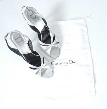 Dior o1smst1ft0424 Slingback Pumps in Silver