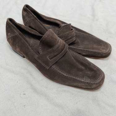 Bijan One Hundred % Bijan! Dress Loafers Mens 9 B… - image 1