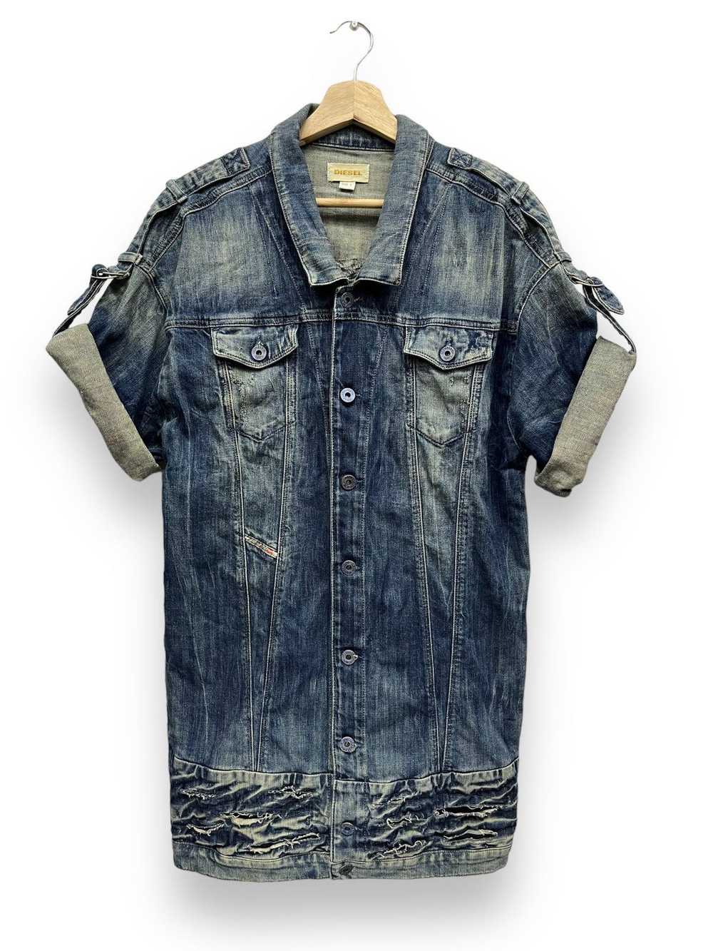 Diesel × Distressed Denim × Vintage Vtg DIESEL Lo… - image 1