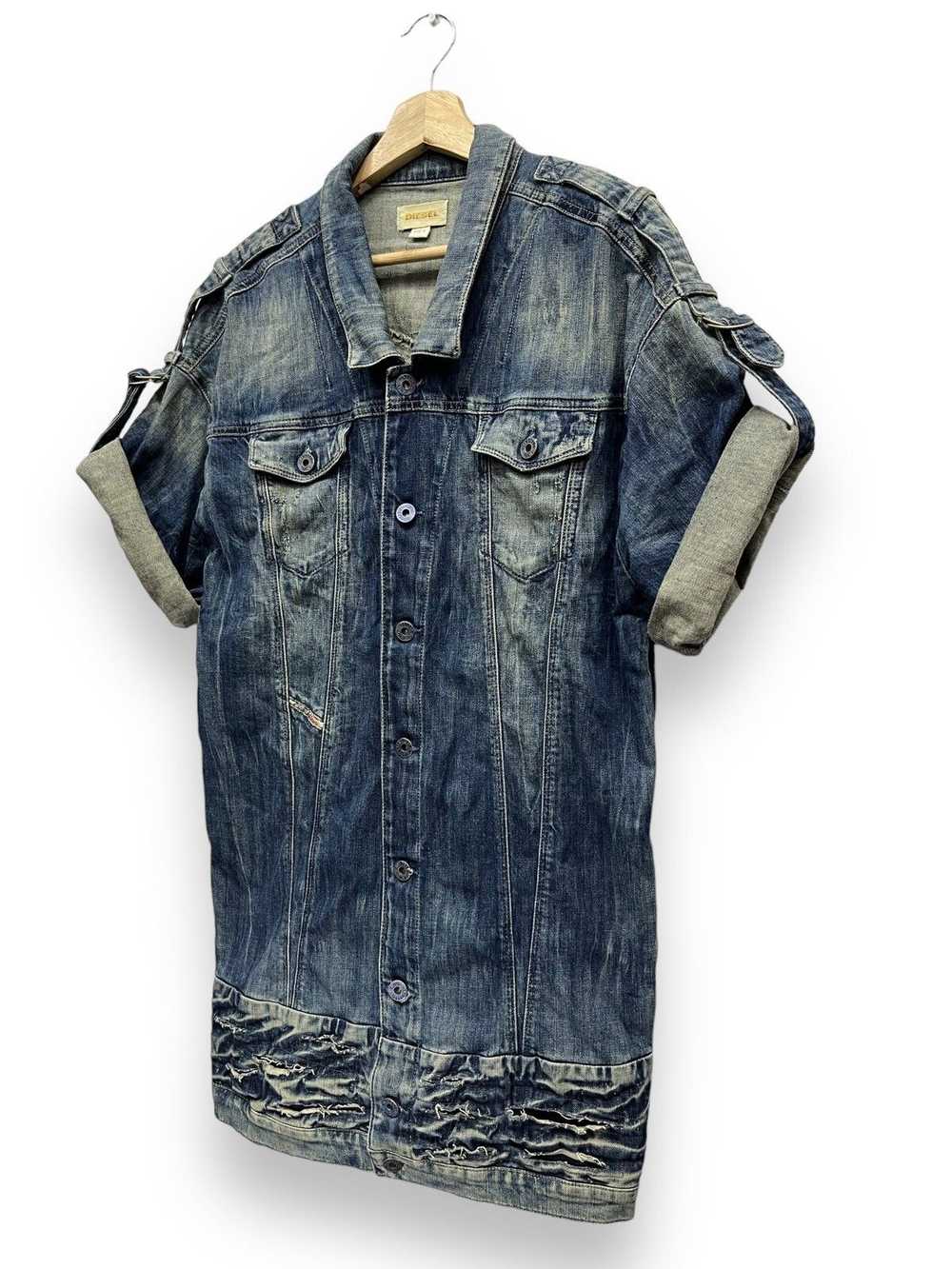 Diesel × Distressed Denim × Vintage Vtg DIESEL Lo… - image 2