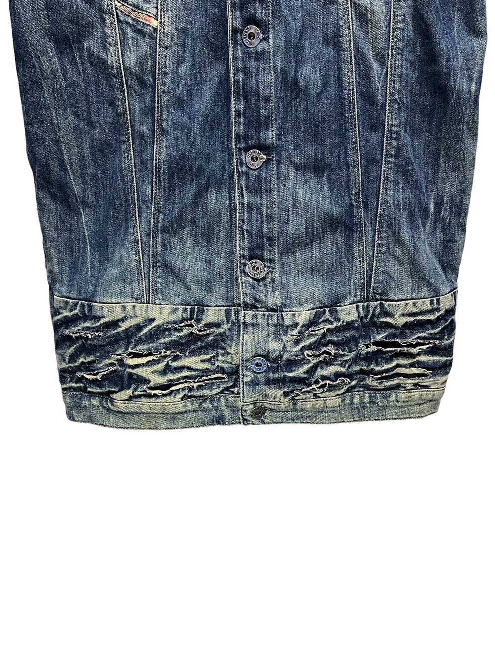 Diesel × Distressed Denim × Vintage Vtg DIESEL Lo… - image 5