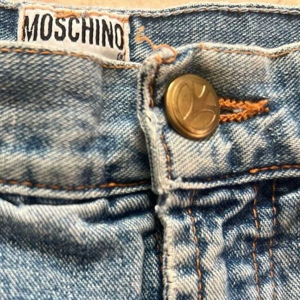 Vintage Moschino Jeans 90s Y2K HighWaisted Mom Je… - image 3