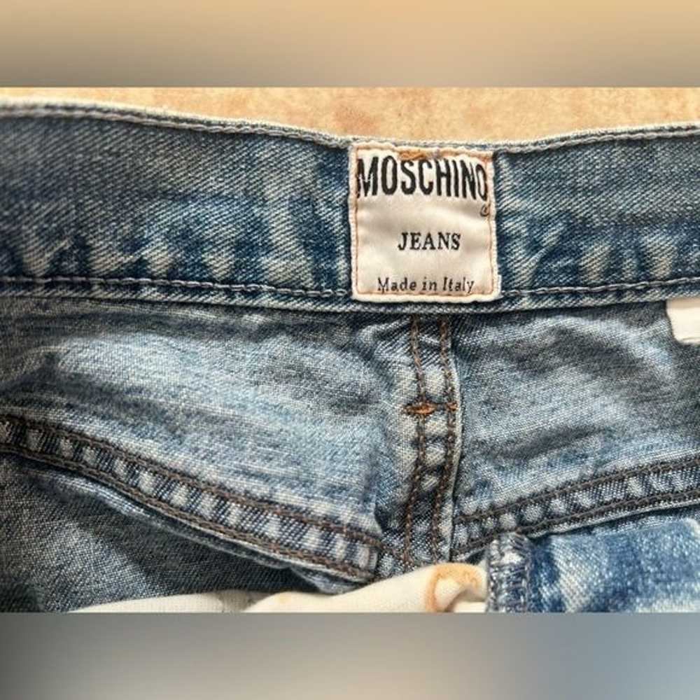 Vintage Moschino Jeans 90s Y2K HighWaisted Mom Je… - image 5