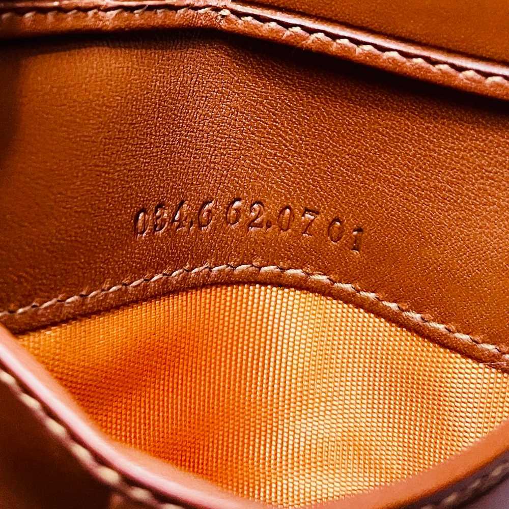 AUTHENTIC Gucci Mens Vintage Leather Wallet Light… - image 8