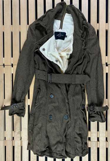 Allsaints × Luxury Womens Wool Coat Jacket Allsai… - image 1