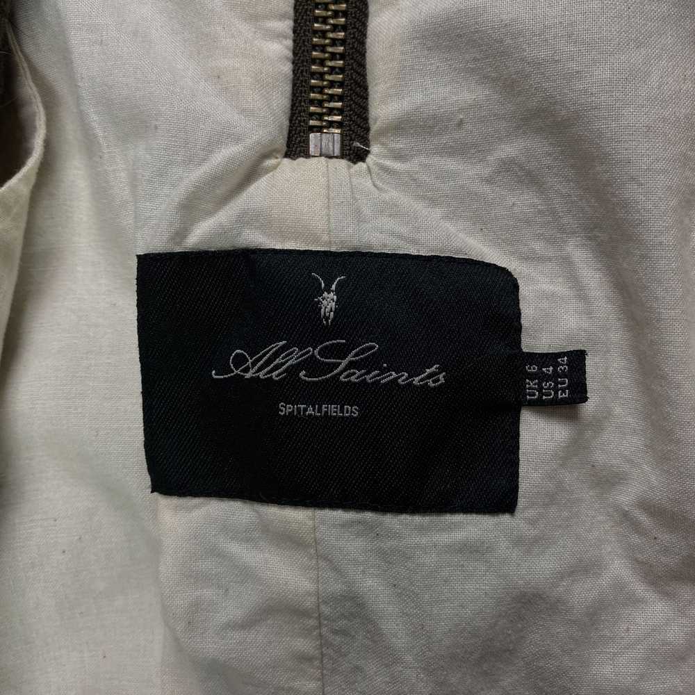 Allsaints × Luxury Womens Wool Coat Jacket Allsai… - image 6