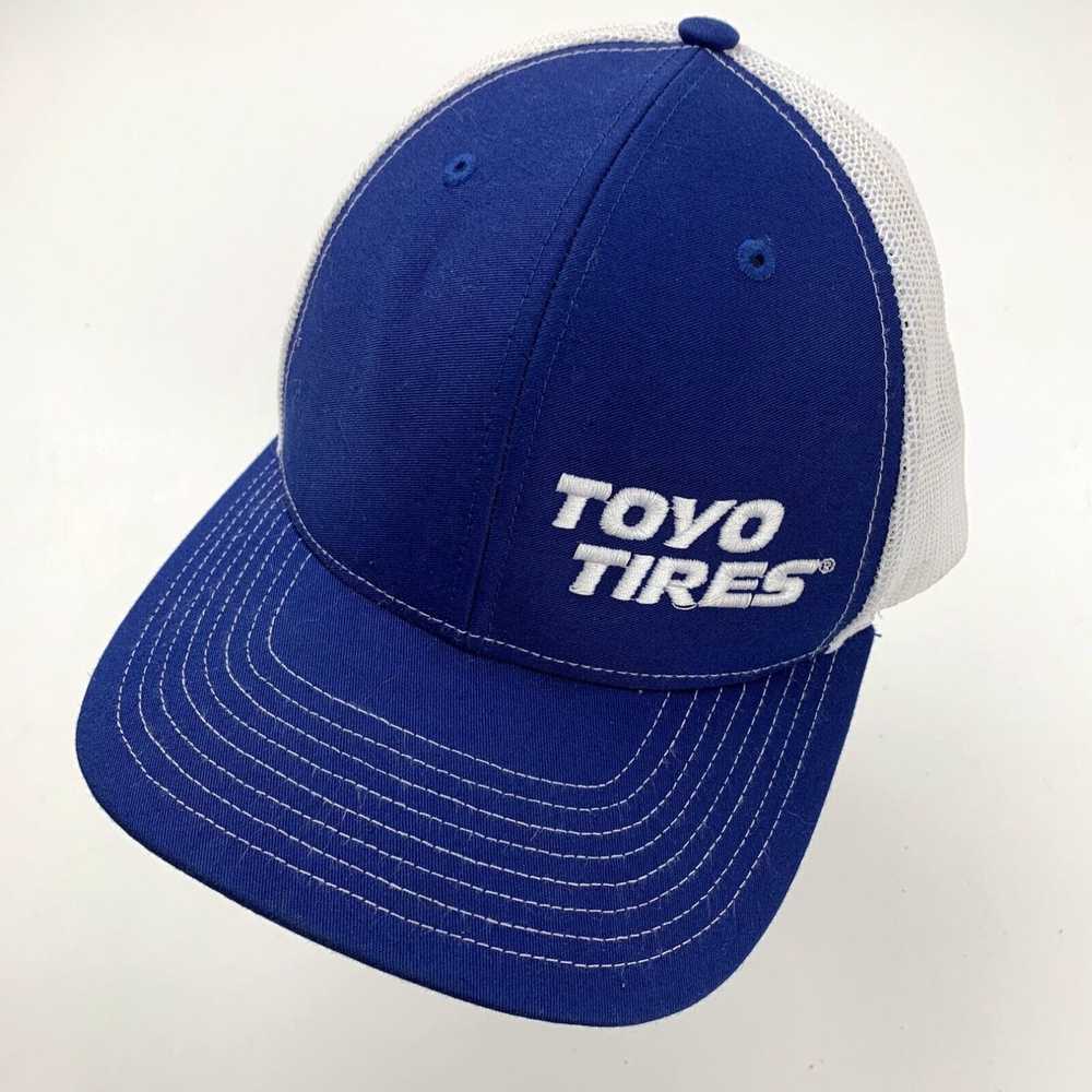 Bally Toya Tires Trucker Ball Cap Hat Snapback Ba… - image 2