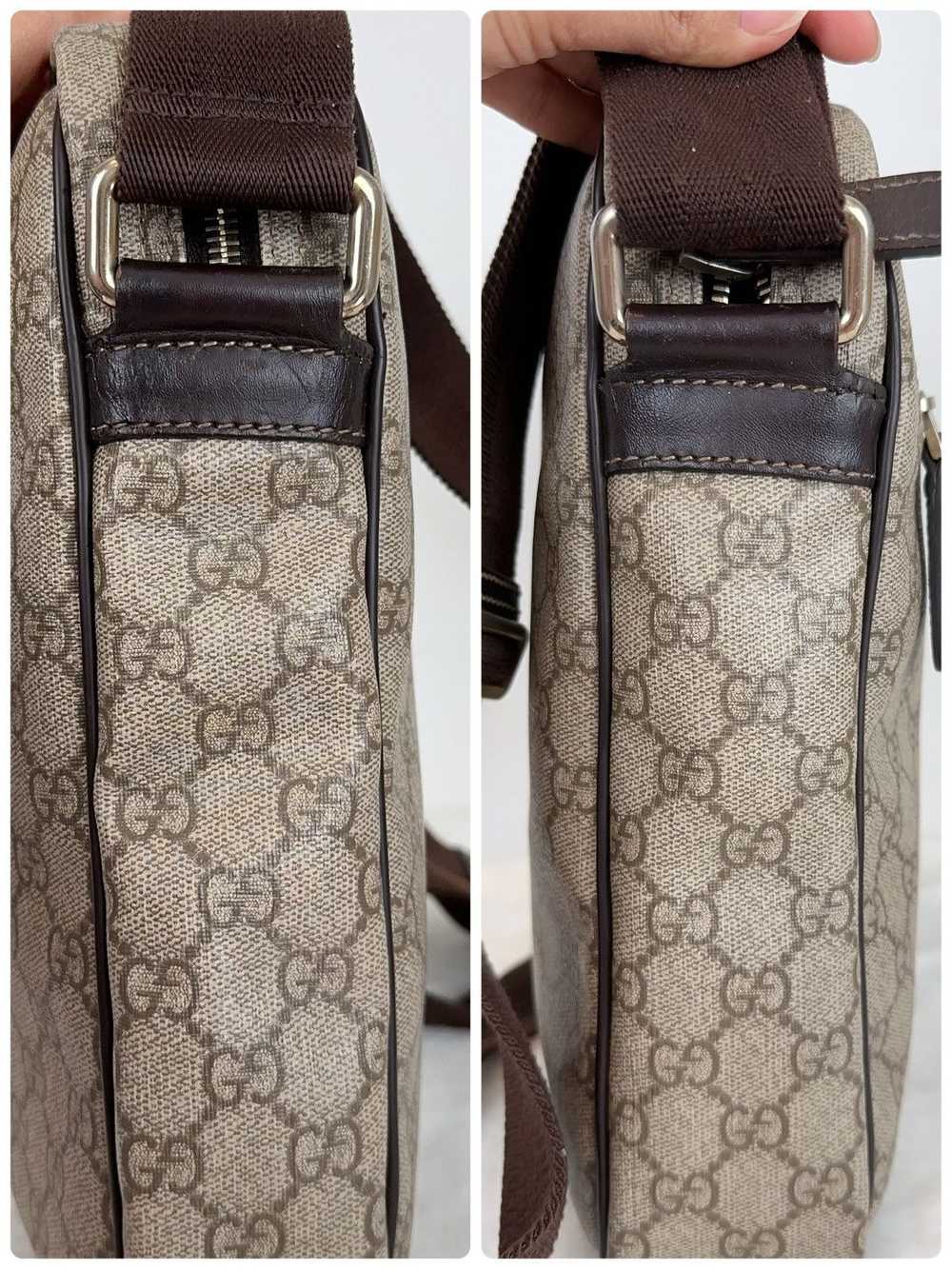 Gucci Pre-owned GUCCI Shoulder Bag GG Supreme Lea… - image 10