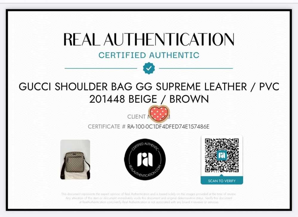 Gucci Pre-owned GUCCI Shoulder Bag GG Supreme Lea… - image 12
