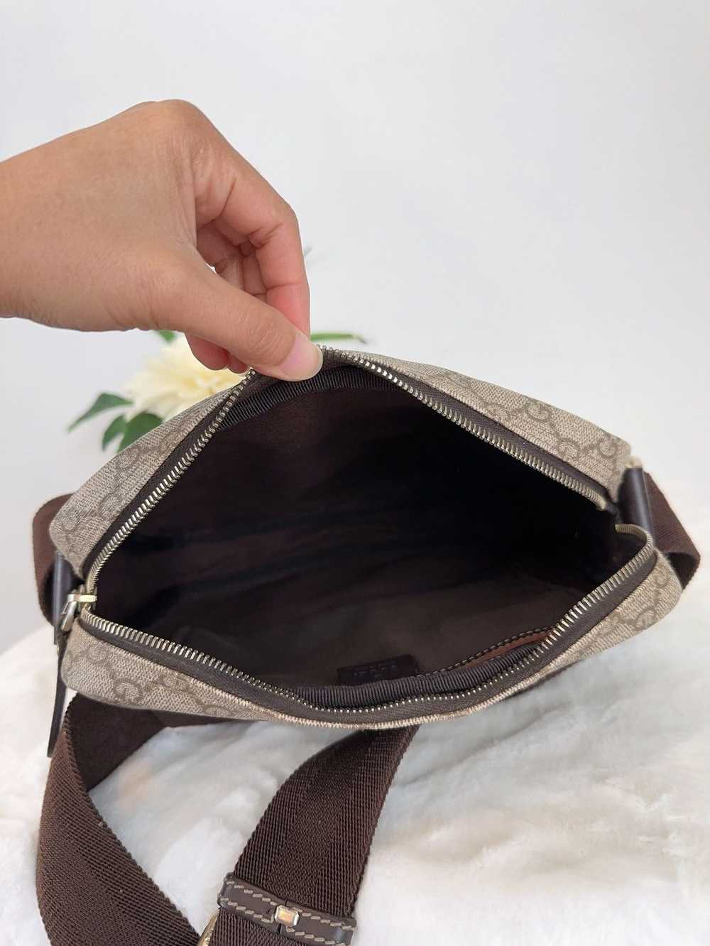 Gucci Pre-owned GUCCI Shoulder Bag GG Supreme Lea… - image 8