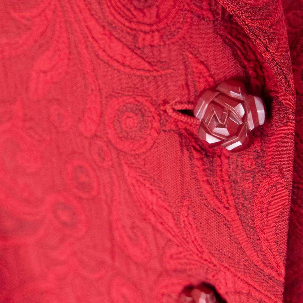 Giorgio Giorgio Sant' Angelo Vintage Red Brocade … - image 10
