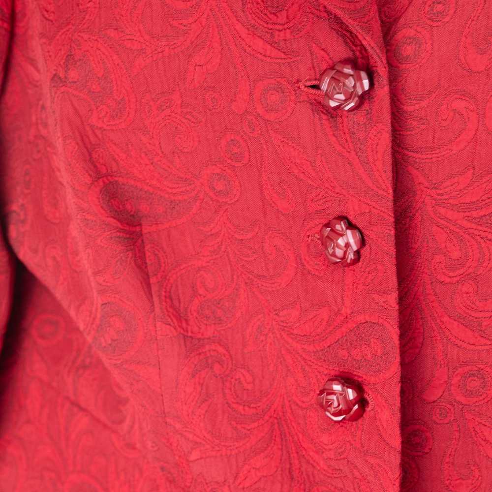 Giorgio Giorgio Sant' Angelo Vintage Red Brocade … - image 3
