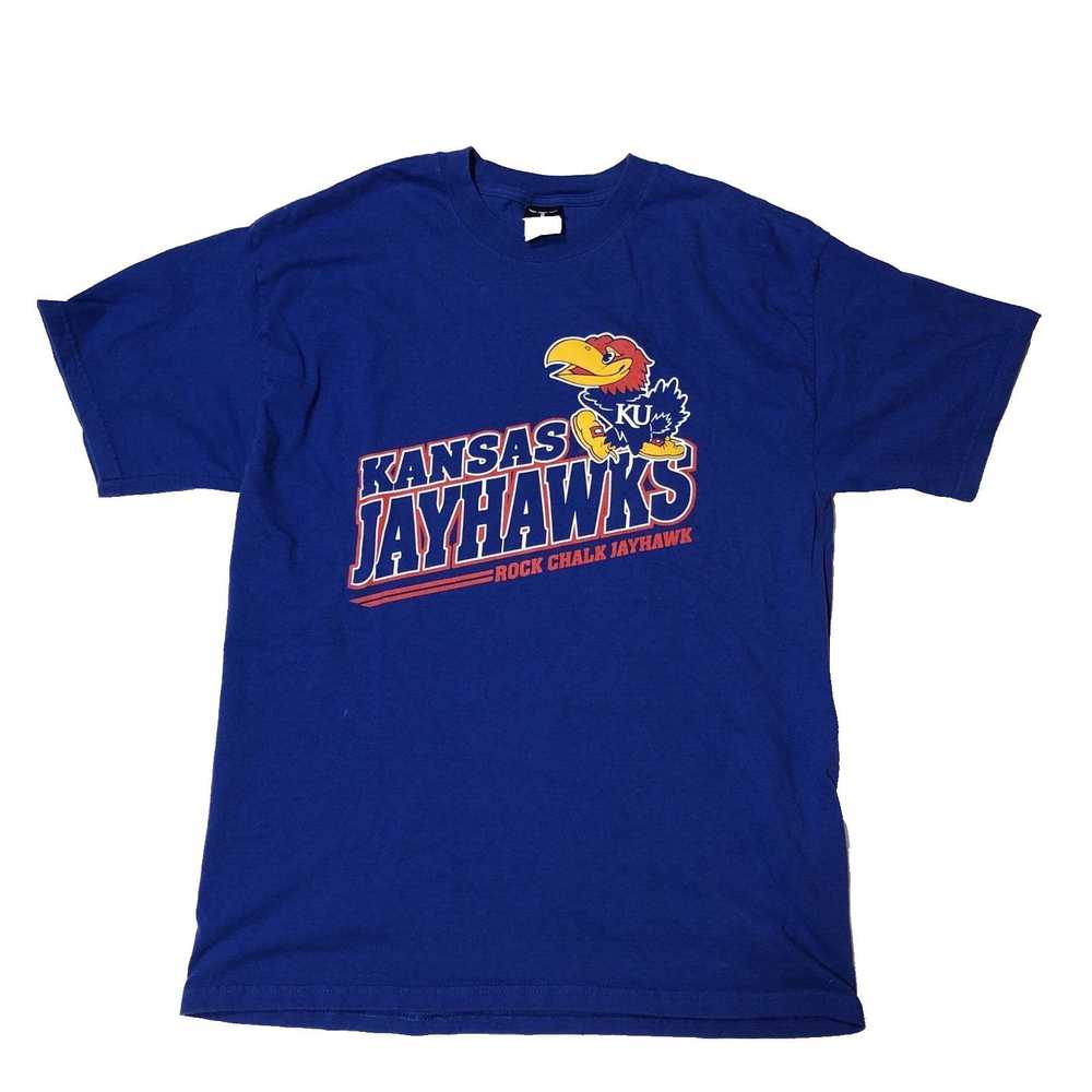 Hanes Jayhawks T-shirt Hanes Beefy T Vintage Kans… - image 7