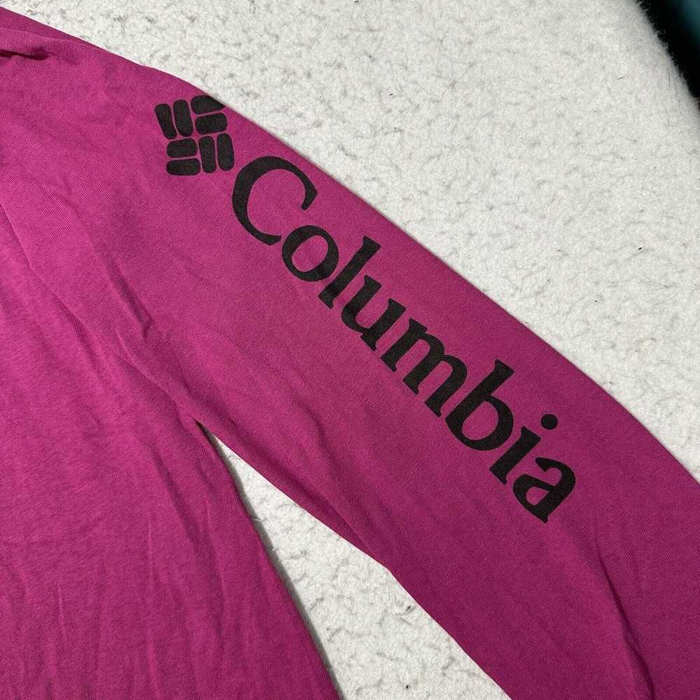 Columbia Columbia Large Long Sleeve Purple Crewne… - image 4