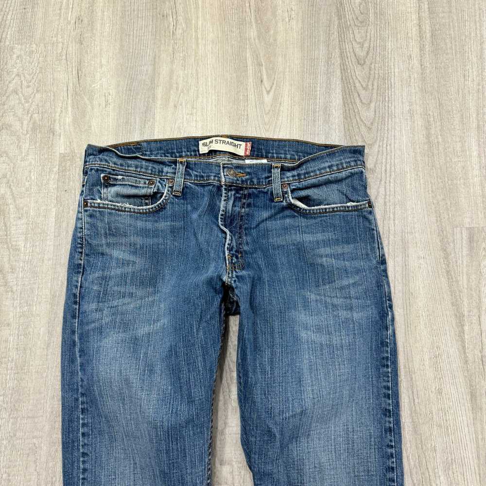 Levi's VINTAGE 2007 Levi's 514 Slim Straight Blue… - image 2