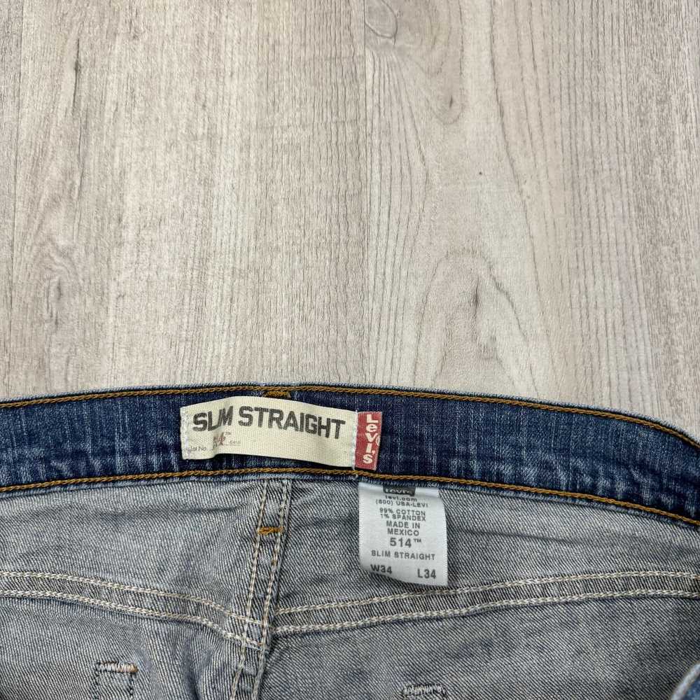 Levi's VINTAGE 2007 Levi's 514 Slim Straight Blue… - image 3