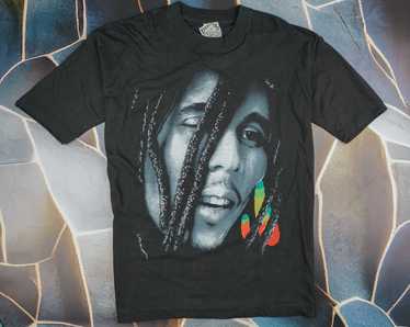 Band Tees × Bob Marley × Vintage Vintage 1990s Bo… - image 1