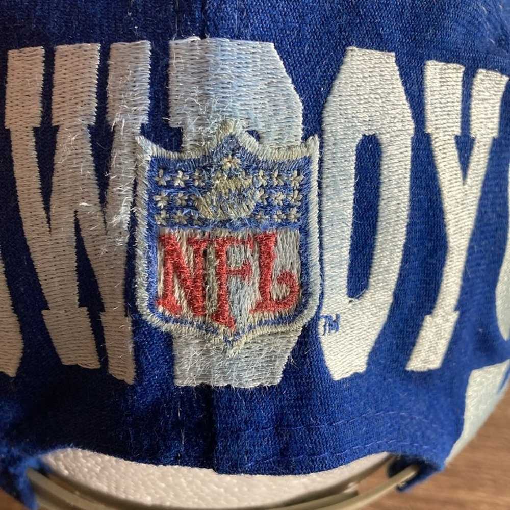 Vintage 90’s Dallas Cowboys Hat Logo Athletic NFL… - image 4