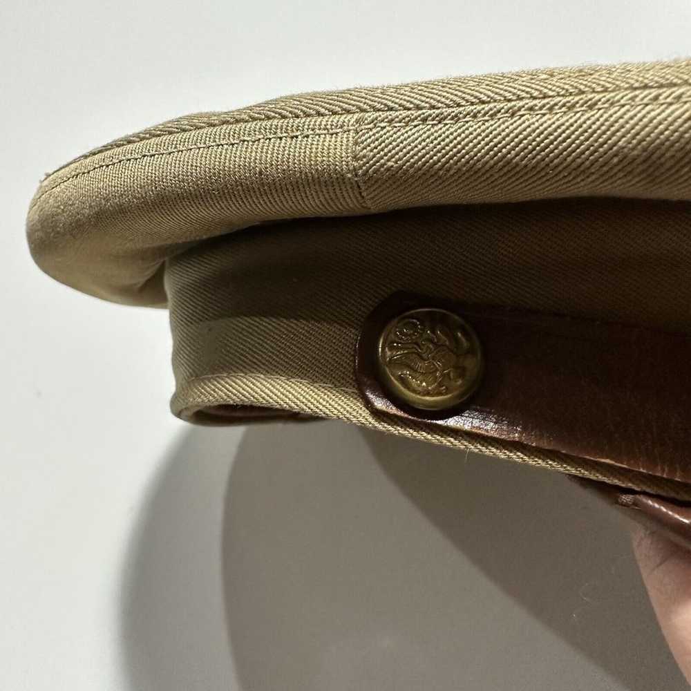 Original Vintage Military Hat Cap Society Brand H… - image 4