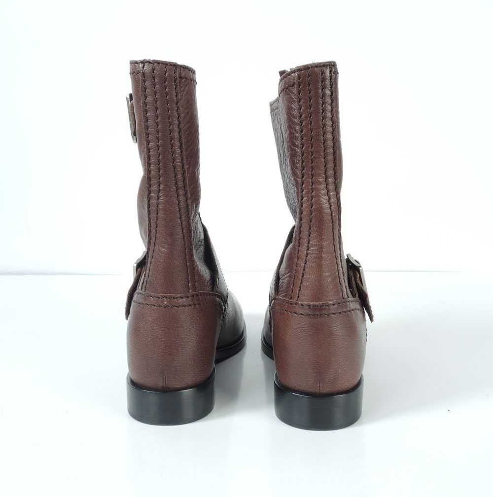 Prada o1smst1ft0424 Buckle Boots in Brown - image 3