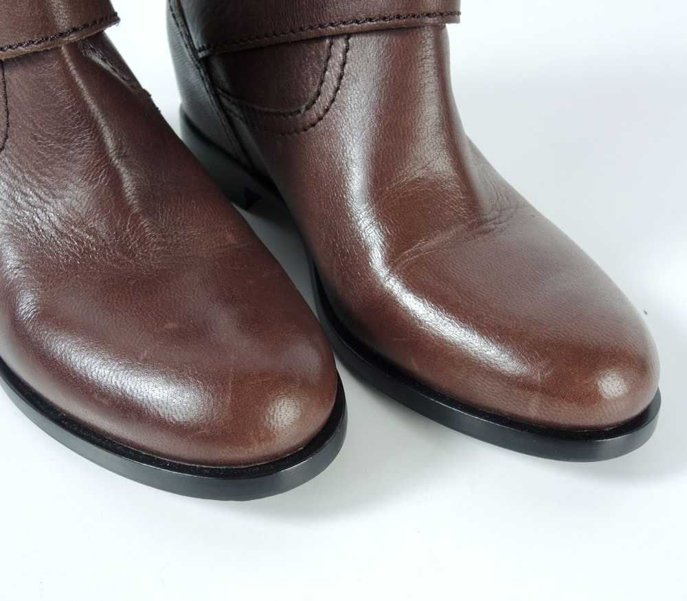 Prada o1smst1ft0424 Buckle Boots in Brown - image 4