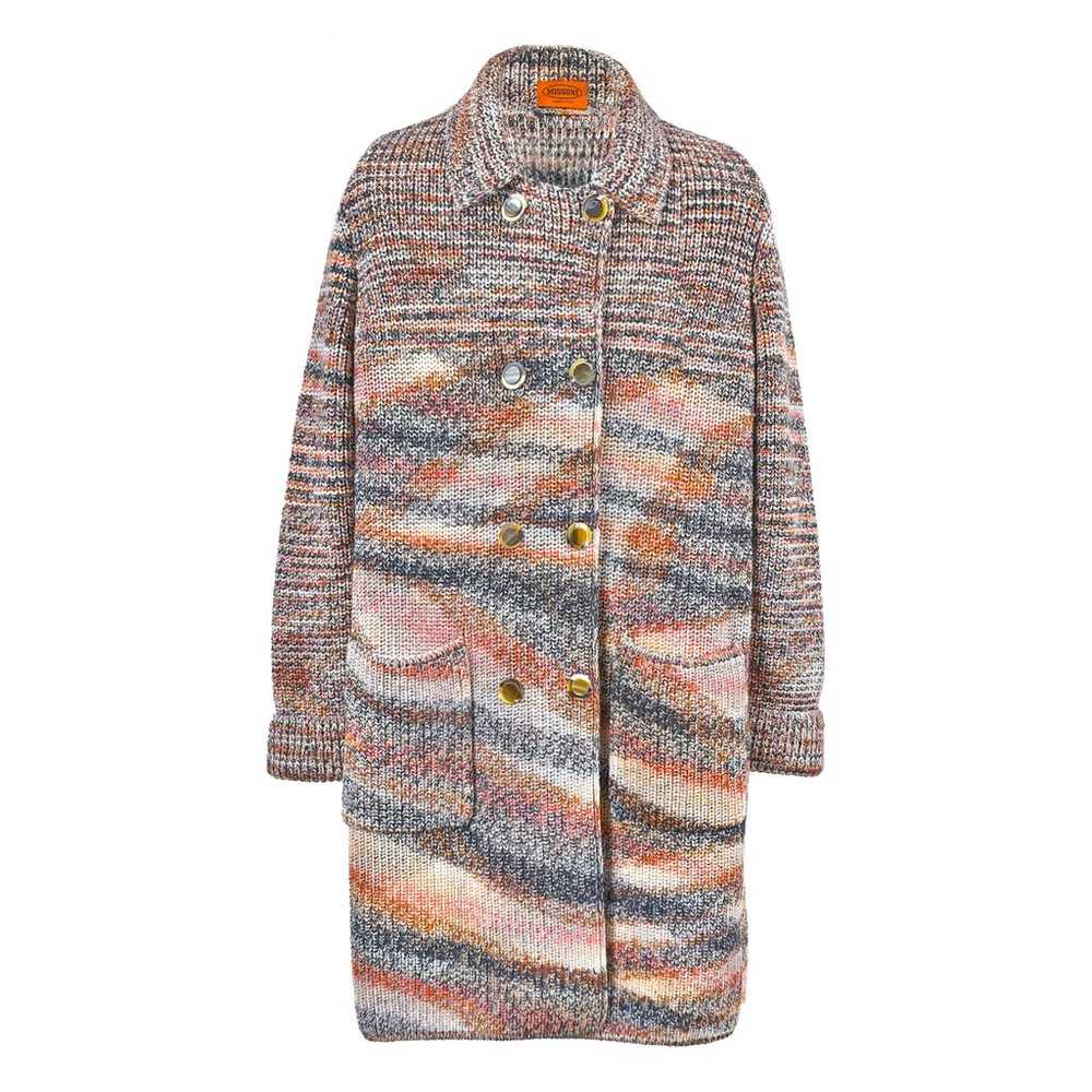 Missoni Wool cardi coat - image 6