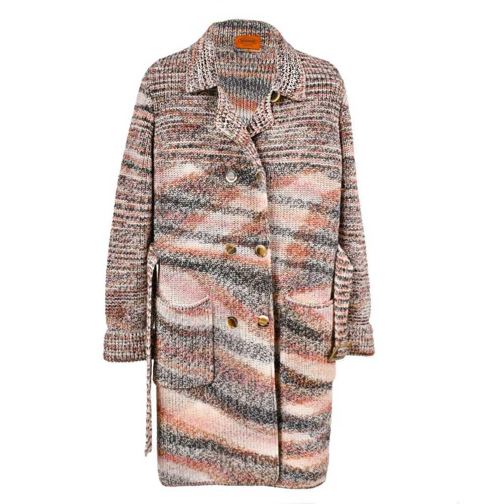 Missoni Wool cardi coat - image 7