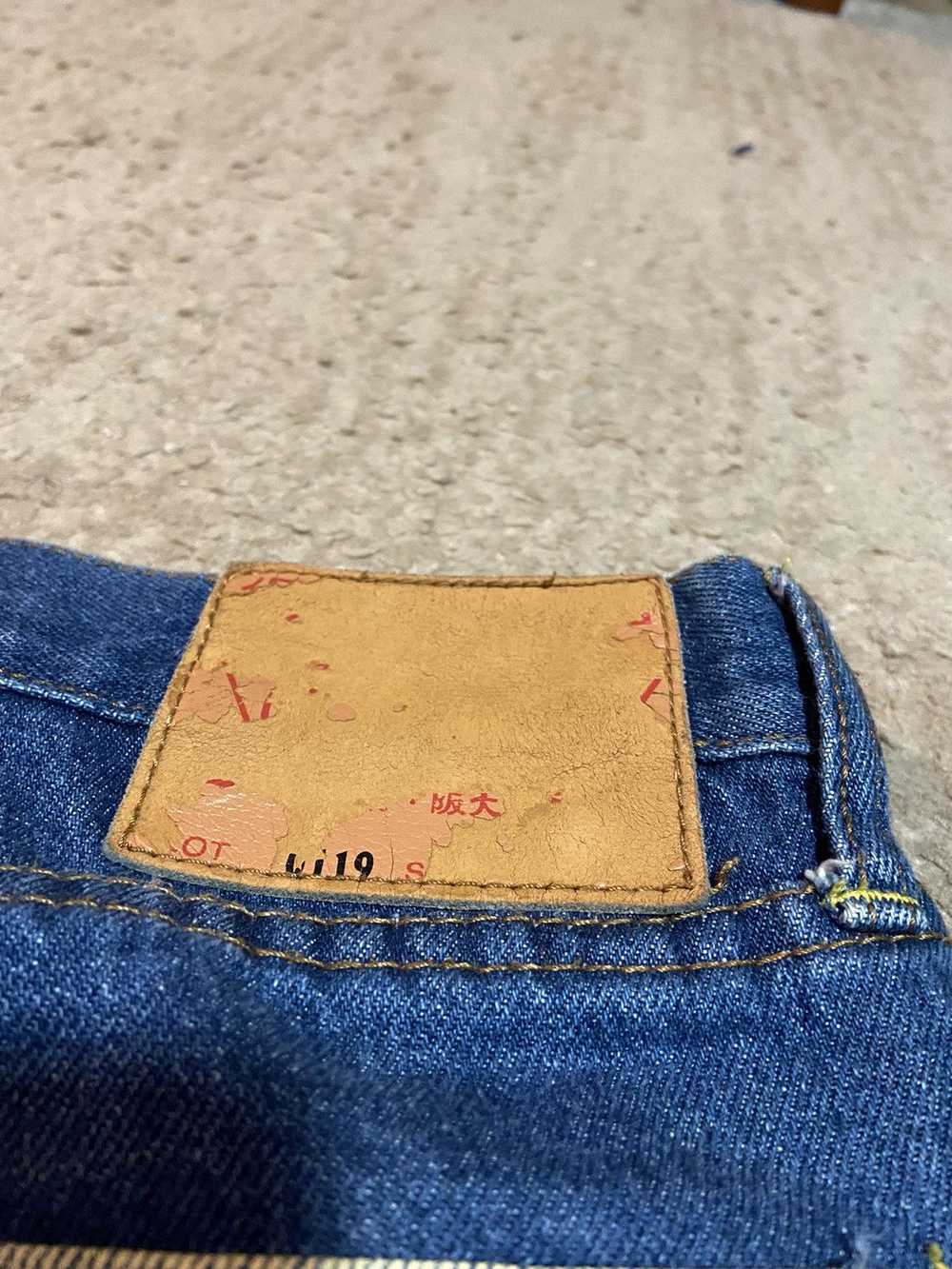 Evisu × Vintage Multi Pocket Evisu Indigo Jeans - image 3