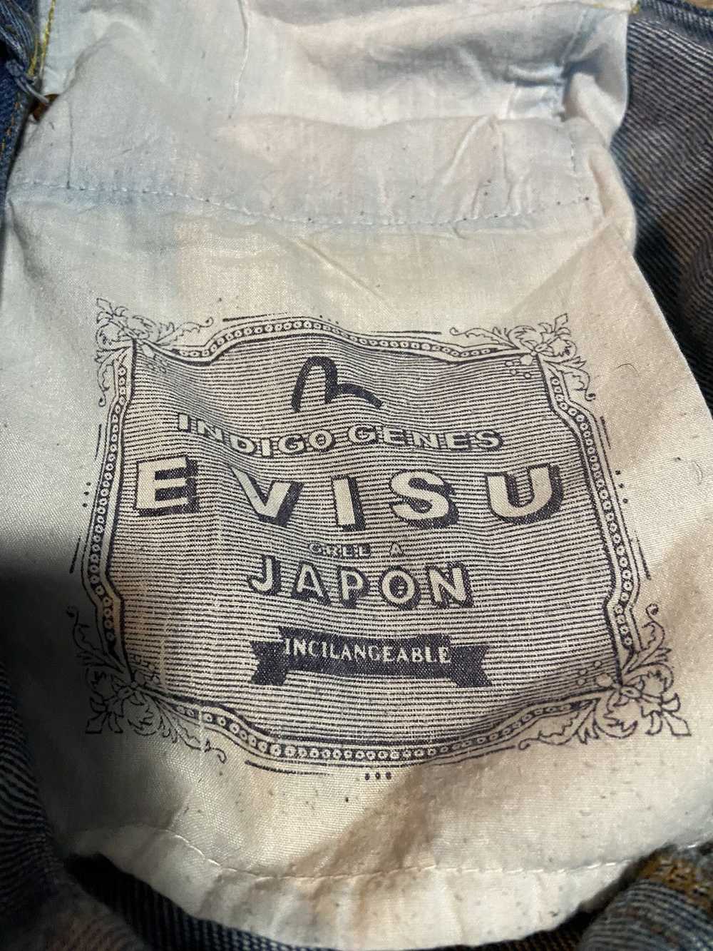 Evisu × Vintage Multi Pocket Evisu Indigo Jeans - image 5