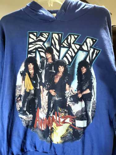Kiss Authentic 1984 Kiss Animallize hoodie