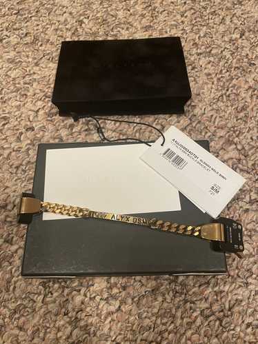 1017 ALYX 9SM Gold Shiny Buckle Bracelet [F21]