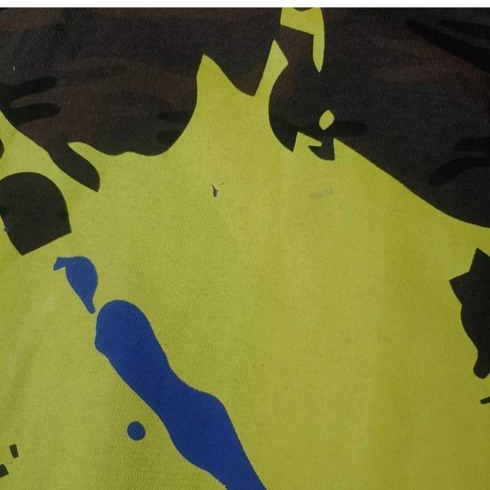 Sacred Crown Paint Splatter Tee Men 3X Camo Fresh… - image 6