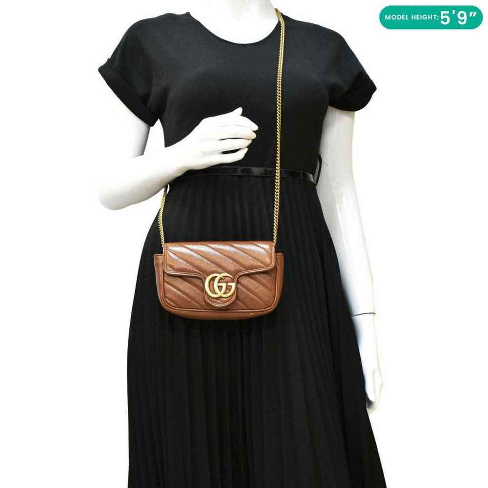 Gucci Marmont leather handbag - image 11