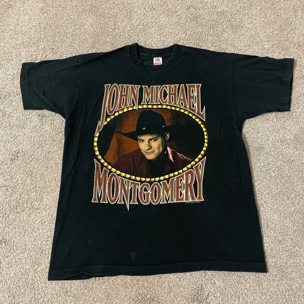 Vintage 90s John Michael Montgomery Country Tour … - image 2