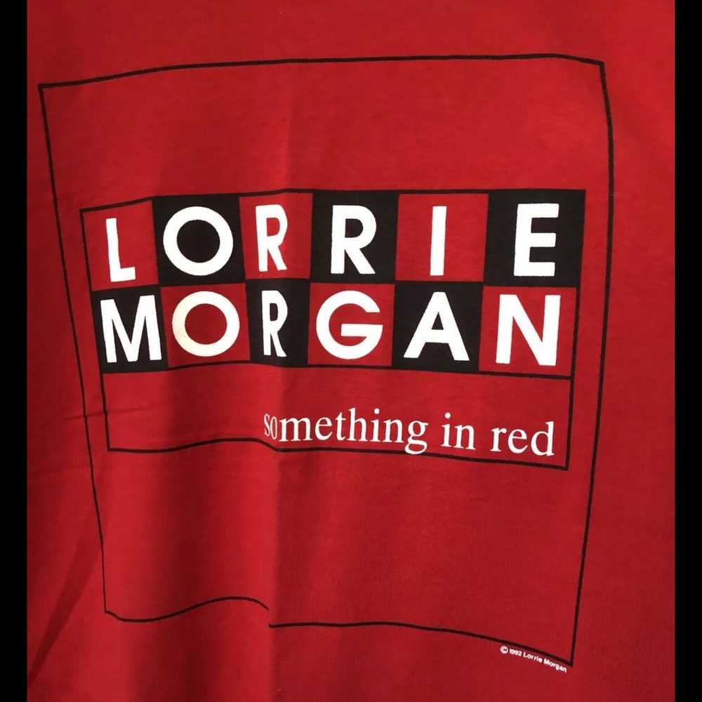 Vintage 90’s Lorrie Morgan Something In Red Count… - image 4