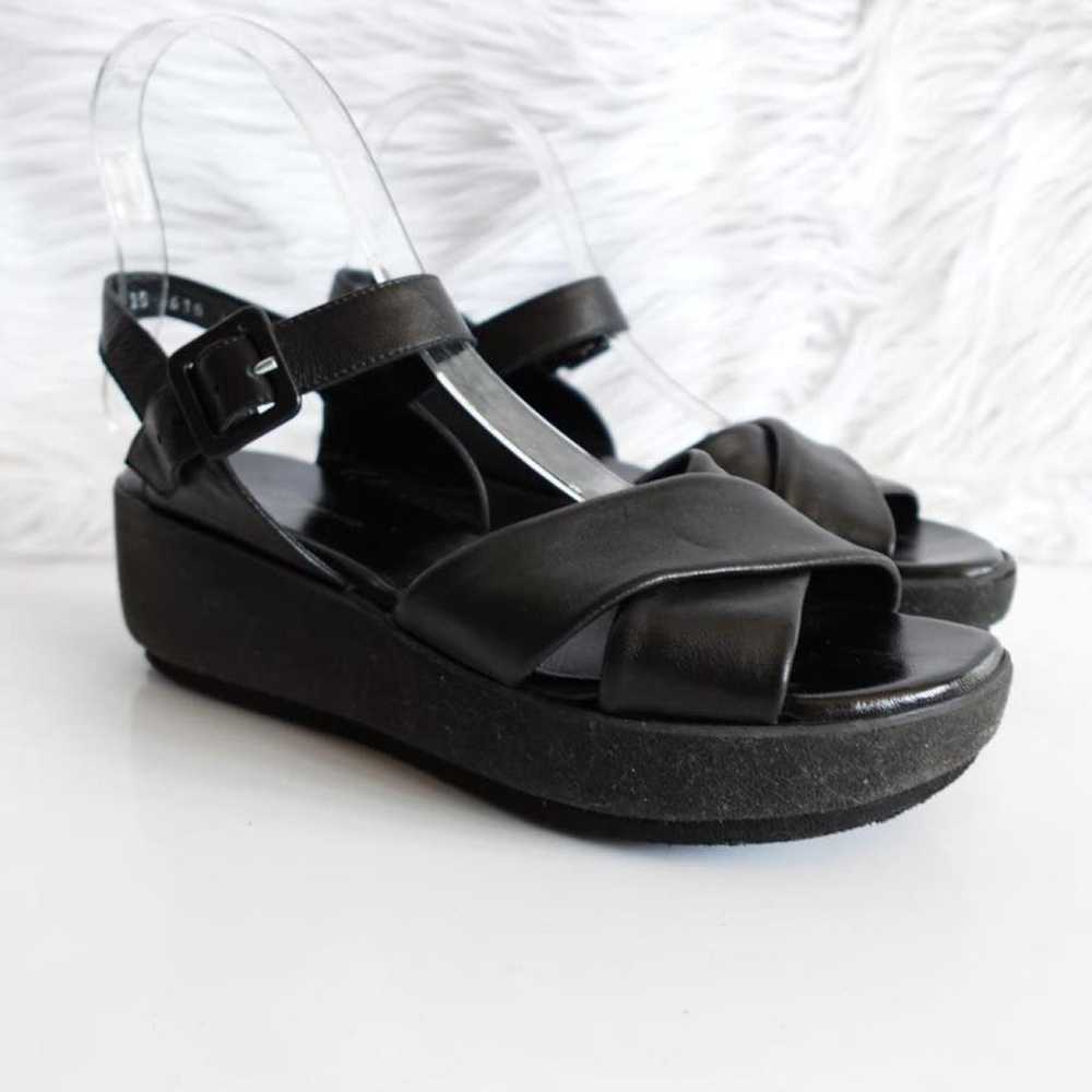 Robert Clergerie Leather sandal - image 2