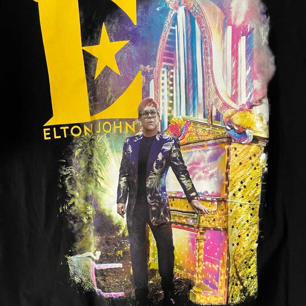 Elton John 2022 Farewell Yellow Brick Road T-Shir… - image 4