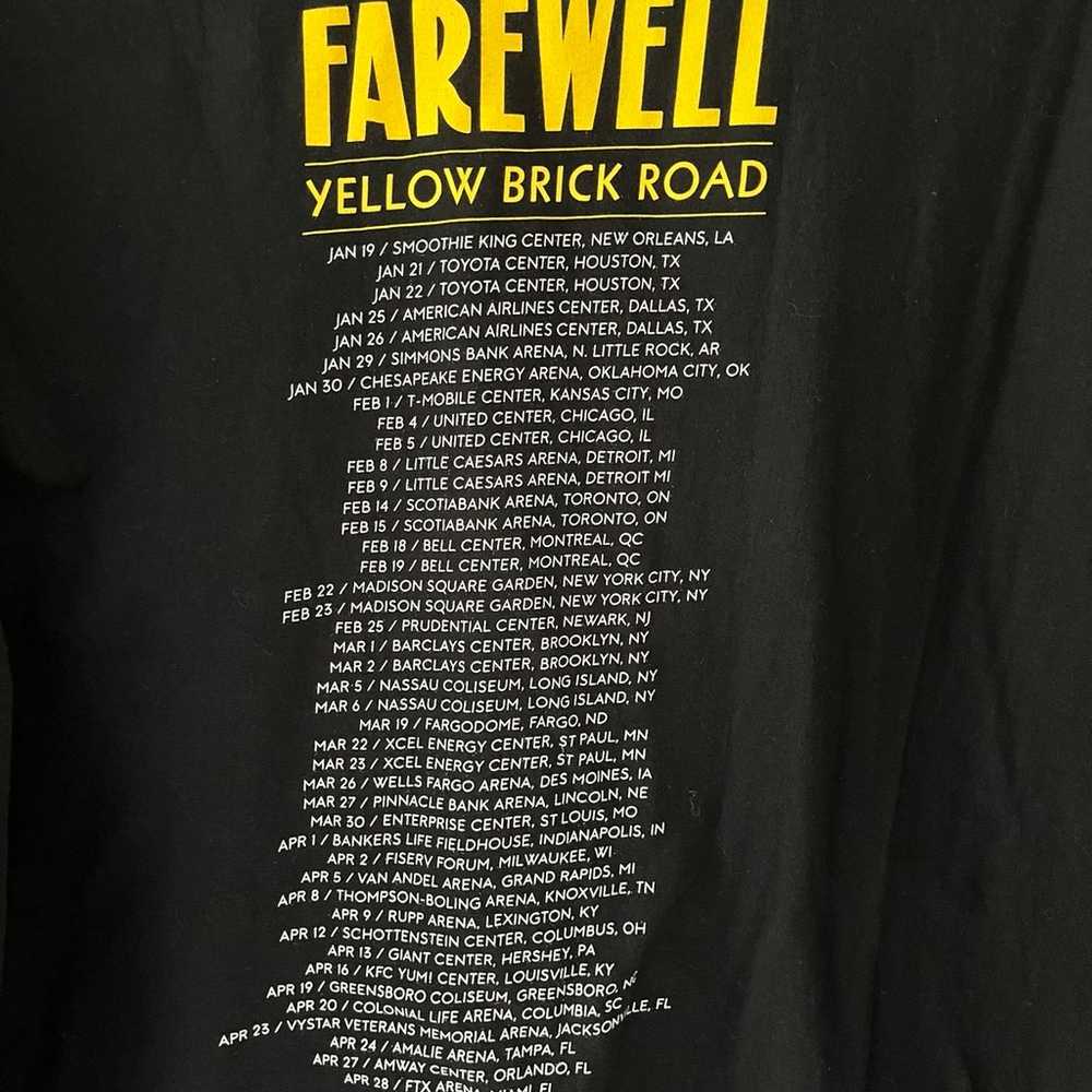 Elton John 2022 Farewell Yellow Brick Road T-Shir… - image 5