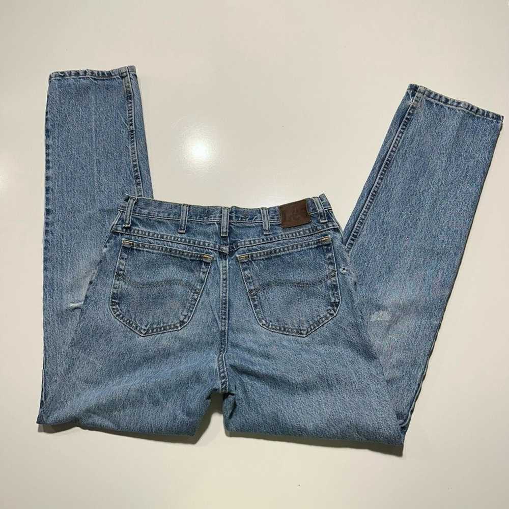 LEE Vintage Straight Leg Jeans Men’s 34 x 34 Blue… - image 1